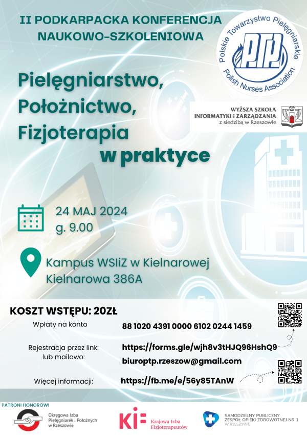 Konferencja, Rzeszów, OIPiP w Rzeszowie