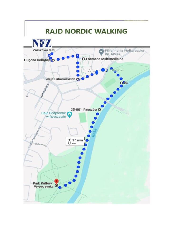 jogging, trening, NFZ, Rzeszów